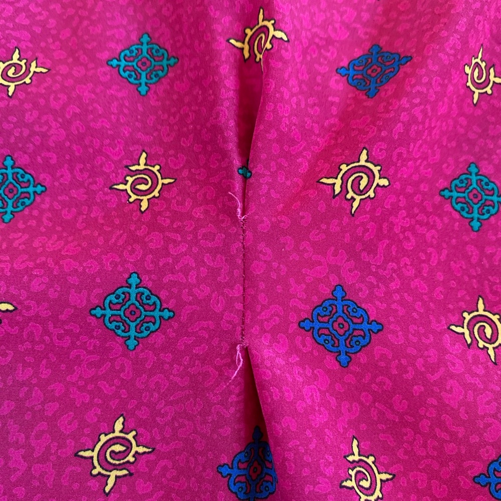 Miss Sophisticates Pendleton Made USA Blouse Vintage Long Sleeve Pink Blouse Top - Picture 10 of 12